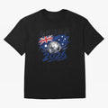 Australia Soccer 2026: Grunge Flag & Football Pride Oversized T-Shirt Get Ready for the FIFA World Cup 2026 Group Stage Journey through Mbappe Highlights, Brazil, Portugal and Argentina Pride, Classic Soccer Heritage, Championship Pressure, Fan