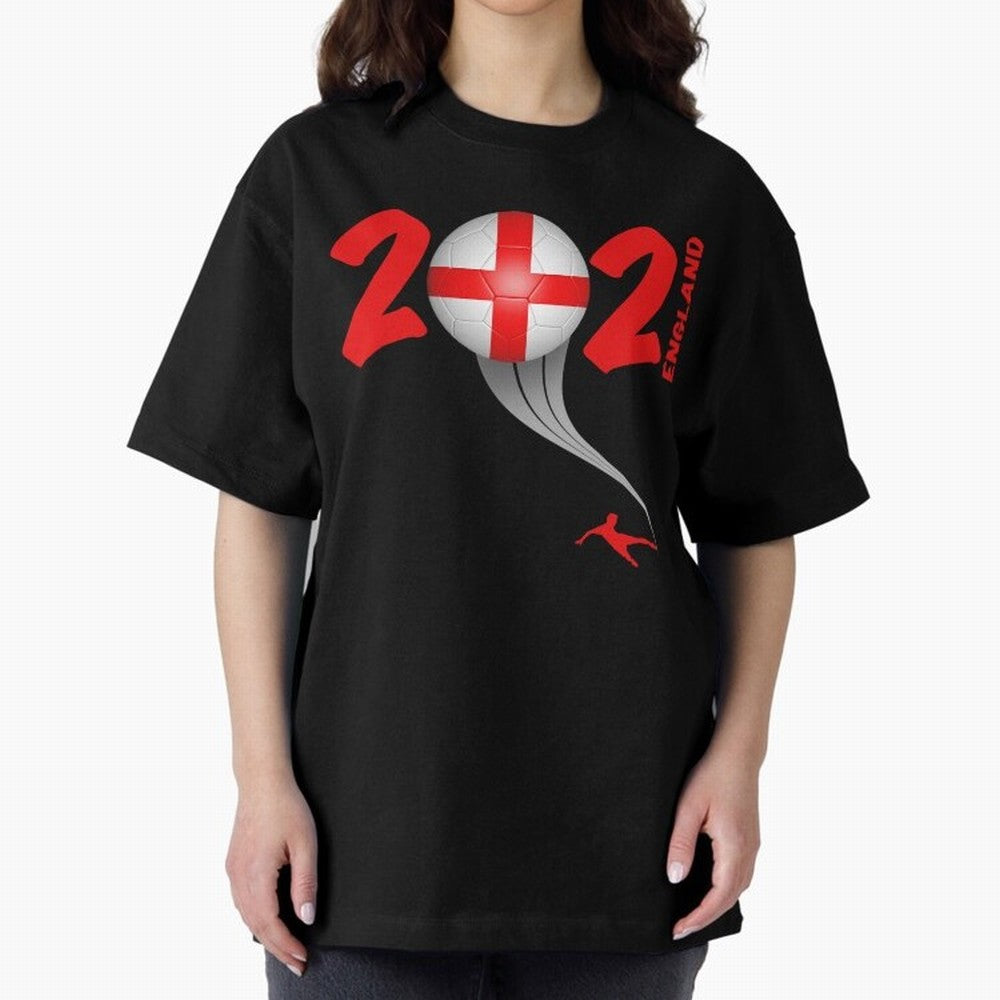 Soccer 2021 Oversized T-Shirt Show Your Stadium Side during FIFA World Cup 2026 Group Stage Inspired by Mbappe, Spain and Netherlands Energy, Match Day Excitement, Supporter Culture, Golden Goals and Global Football Passion; Perfect for Supporters
