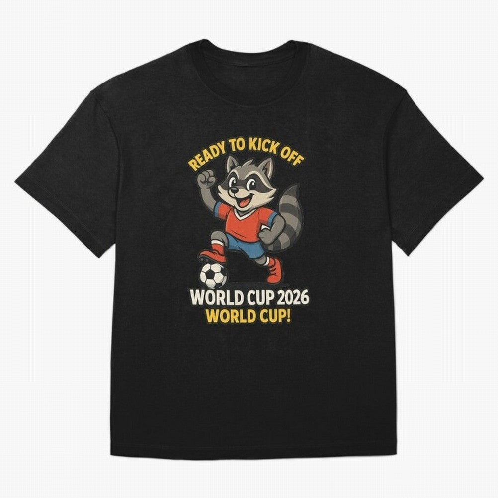 world cup 2026 Oversized T-Shirt Represent Football Lovers during FIFA World Cup 2026 Group Stage for Fans of Mbappe and Neymar and Brazil, Bringing Vintage Soccer Flavor, Modern Football Stars, National Flags and Final Night Emotion; Ideal for