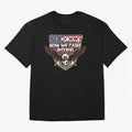 Soccer Now We Care 2026 USA Shirt Funny American Soccer Fan Patriotic World Football Design Oversized T-Shirt Fuel FIFA World Cup 2026 USA Canada Mexico for Fans of Cristiano Ronaldo, Haaland and CR7 and Argentina, Bringing Football Festival