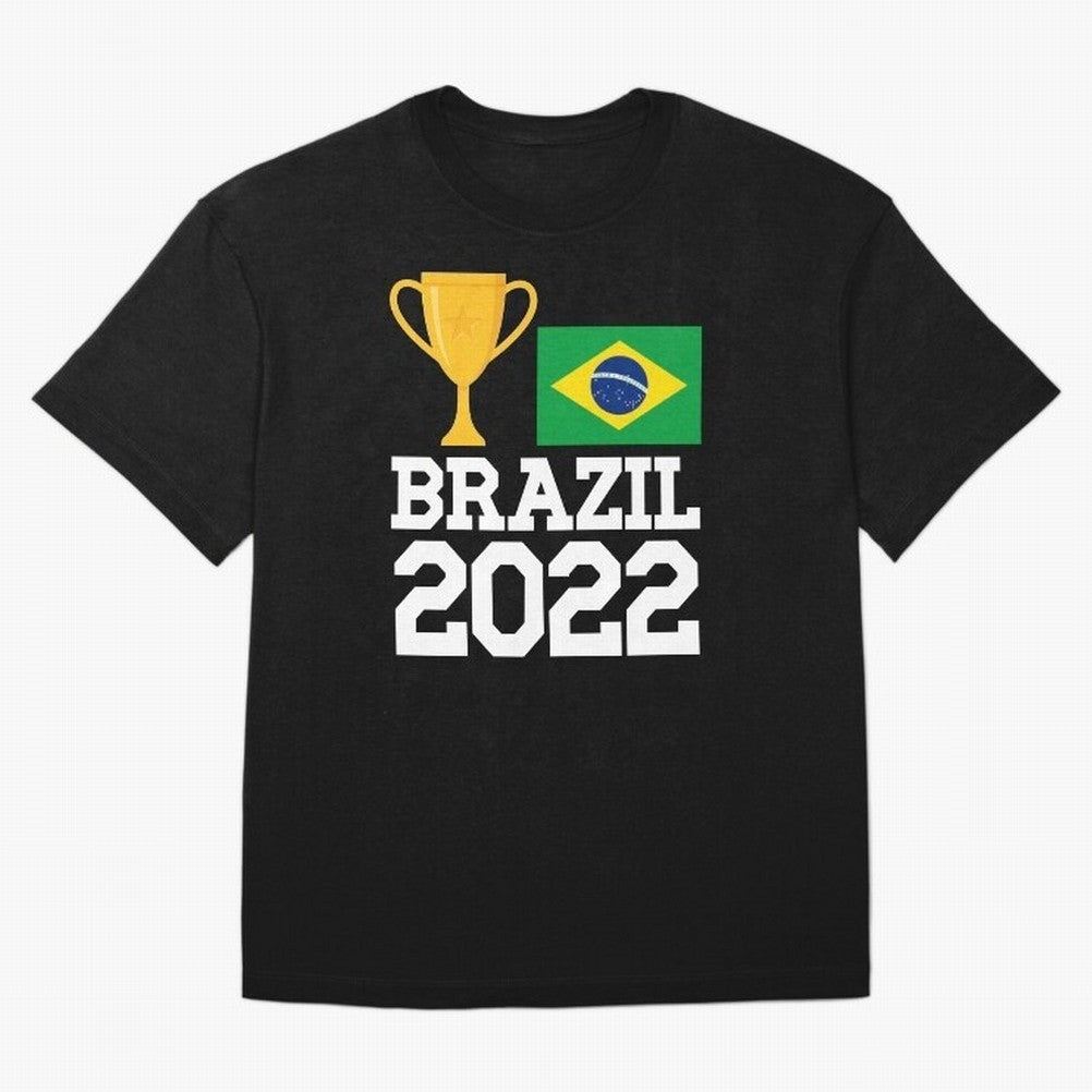 Brazil Soccer Team Fan Football Brazilian Flag 2022 T-Shirt - Brazil T shirt Soccer - Brazil Flag Vintage - Brazilian Oversized T-Shirt Enjoy Match Day Hype around FIFA World Cup 2026 USA Canada Mexico, Mbappe and Neymar, Spain, Vintage Soccer