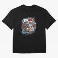 Panama World Cup 2026 Football Legacy Oversized T-Shirt Turn Up for Global Football Passion for FIFA World Cup 2026 USA Canada Mexico, Featuring Messi, Neymar and Mbappe, Spain and Netherlands, Goal Celebration Energy, Supporter Heritage, Football