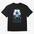 Scotland Soccer Football Design 2026 Oversized T-Shirt Show Your Love for FIFA World Cup 2026 USA Canada Mexico for Fans of Messi and Cristiano Ronaldo and England, Bringing Soccer Culture, Superstar Moments, National Team Dreams and Competitive