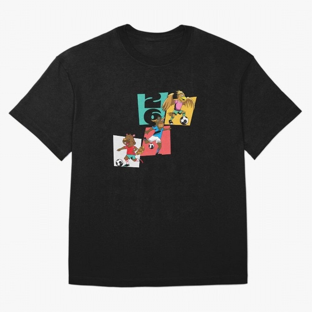 North America Mascots 2 T-Shirt_83568192 Oversized T-Shirt Make Game Day About FIFA World Cup 2026 Group Stage Driven by Messi, Argentina, France and Brazil Energy, Fan Favorite Moments, National Team Passion, Big Match Drama and Soccer History;