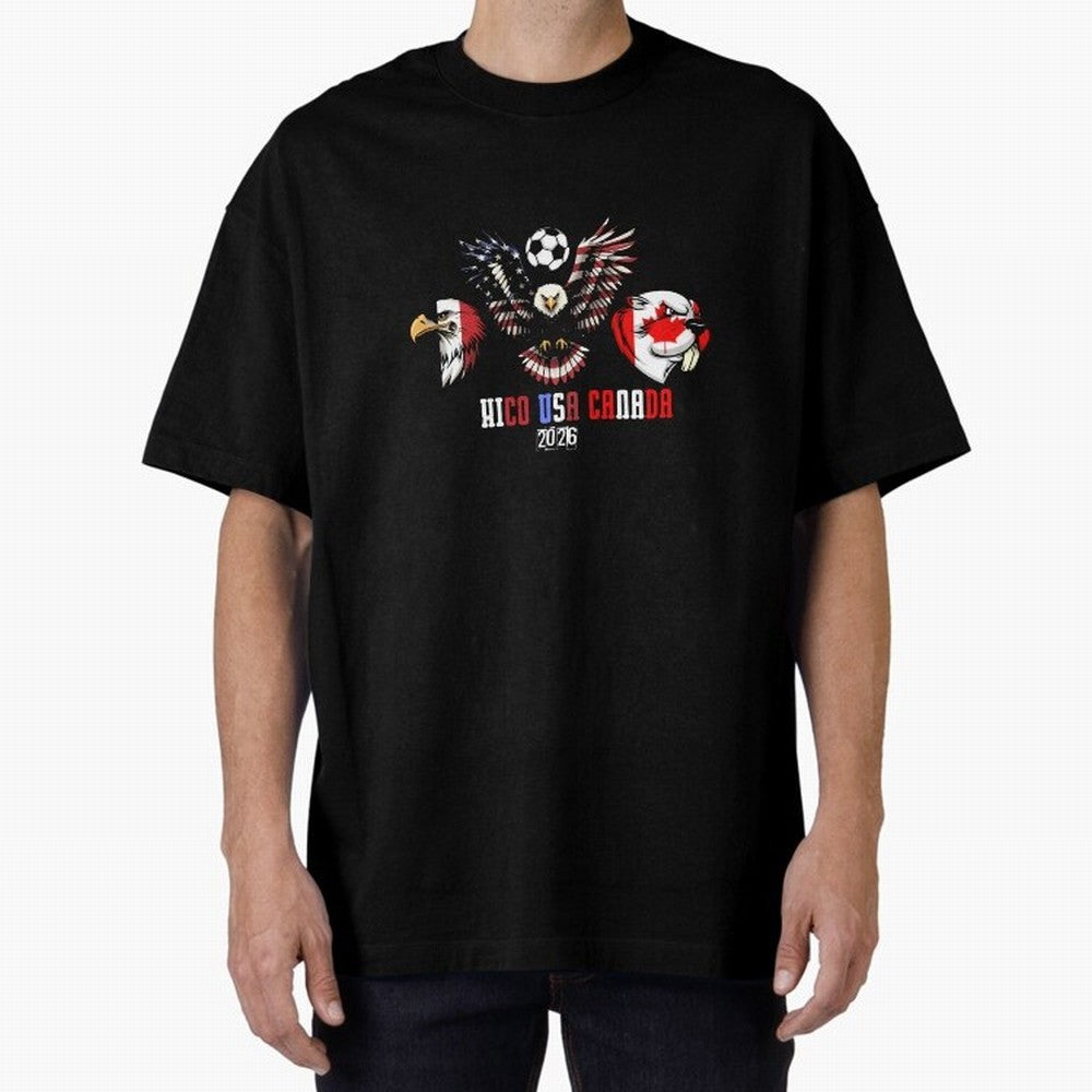 World cup 2026 T-Shirt_84564047 Oversized T-Shirt Get Ready for FIFA World Cup 2026 for Fans of CR7 and Messi and Argentina and Brazil, Bringing Football History, Final Match Energy, Crowd Noise and Once in a Lifetime Moments; Created for Match Day