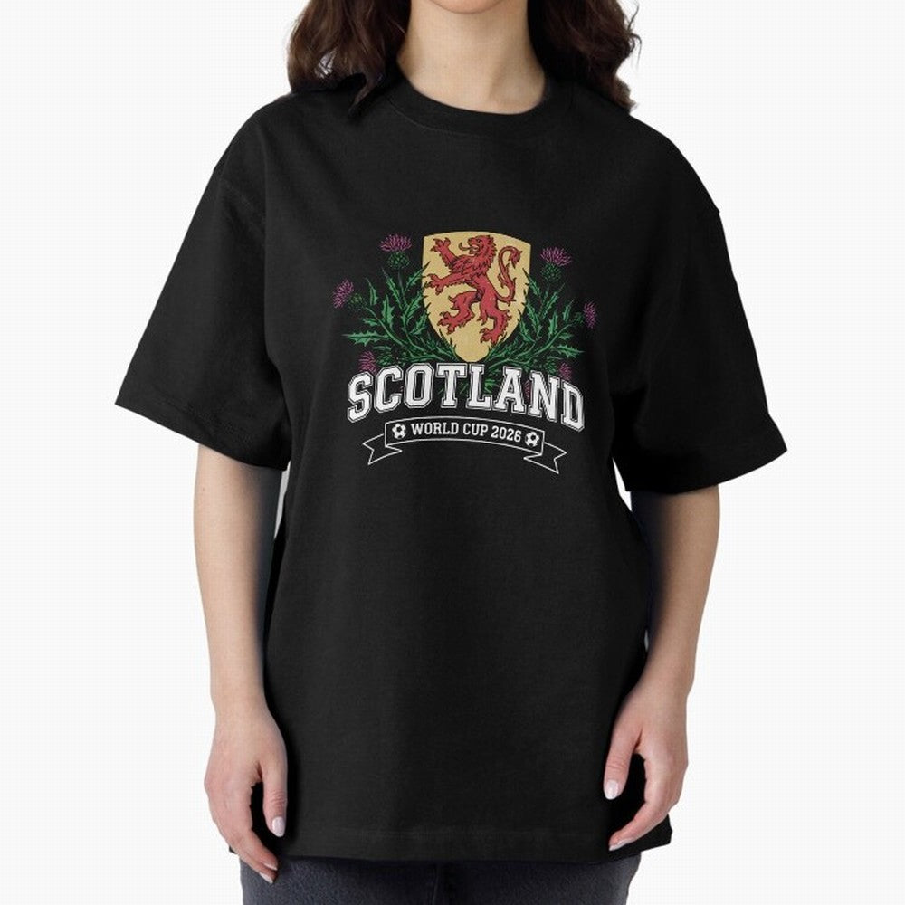 Scotland World Cup 2026 - Tartan Army Football Fan, USA Mexico Canada, Sports Souvenir T-Shirt_84153702 Oversized T-Shirt Bring the FIFA World Cup 2026 USA Canada Mexico Journey through CR7 and Messi Highlights, Netherlands Pride, Game Day Rituals,