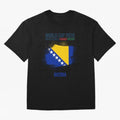 BOSNIA WORLD CUP 2026 Oversized T-Shirt Honor Champions and Dreams in FIFA World Cup 2026 USA Canada Mexico Spirit, Filled with England and Germany, Haaland and Mbappe, Soccer Culture, Superstar Moments, National Team Dreams and Competitive Fire;