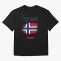 NORWAY WORLD CUP 2026 Oversized T-Shirt Bring a Vintage Feel to FIFA World Cup 2026 for Fans of Neymar, Haaland and Cristiano Ronaldo and France and Portugal, Bringing Supporter Pride, Iconic Celebrations, Legendary Names and Global Match Day