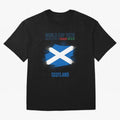 SCOTLAND WORLD CUP 2026 Oversized T-Shirt Honor Football Greatness during Global Football Passion for FIFA World Cup 2026, Highlighting Cristiano Ronaldo, Haaland and CR7, England, Champion Mindset, Group Stage Buzz, Knockout Tension and Passionate