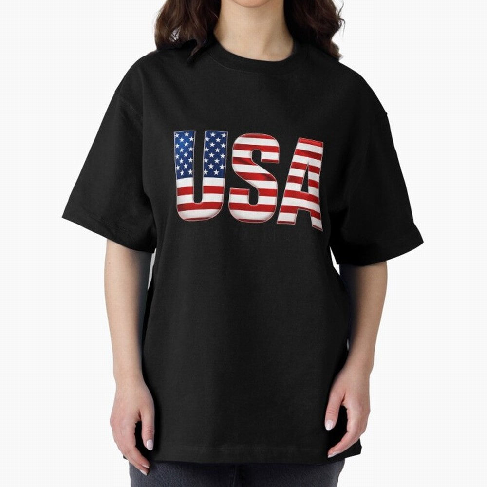 World Cup 2026 USA One Nation One Team Unisex Soccer Shirt Oversized T-Shirt Share the Excitement of Match Day Hype around FIFA World Cup 2026, CR7 and Messi, Portugal, Spain and Germany, Vintage Soccer Flavor, Modern Football Stars, National Flags