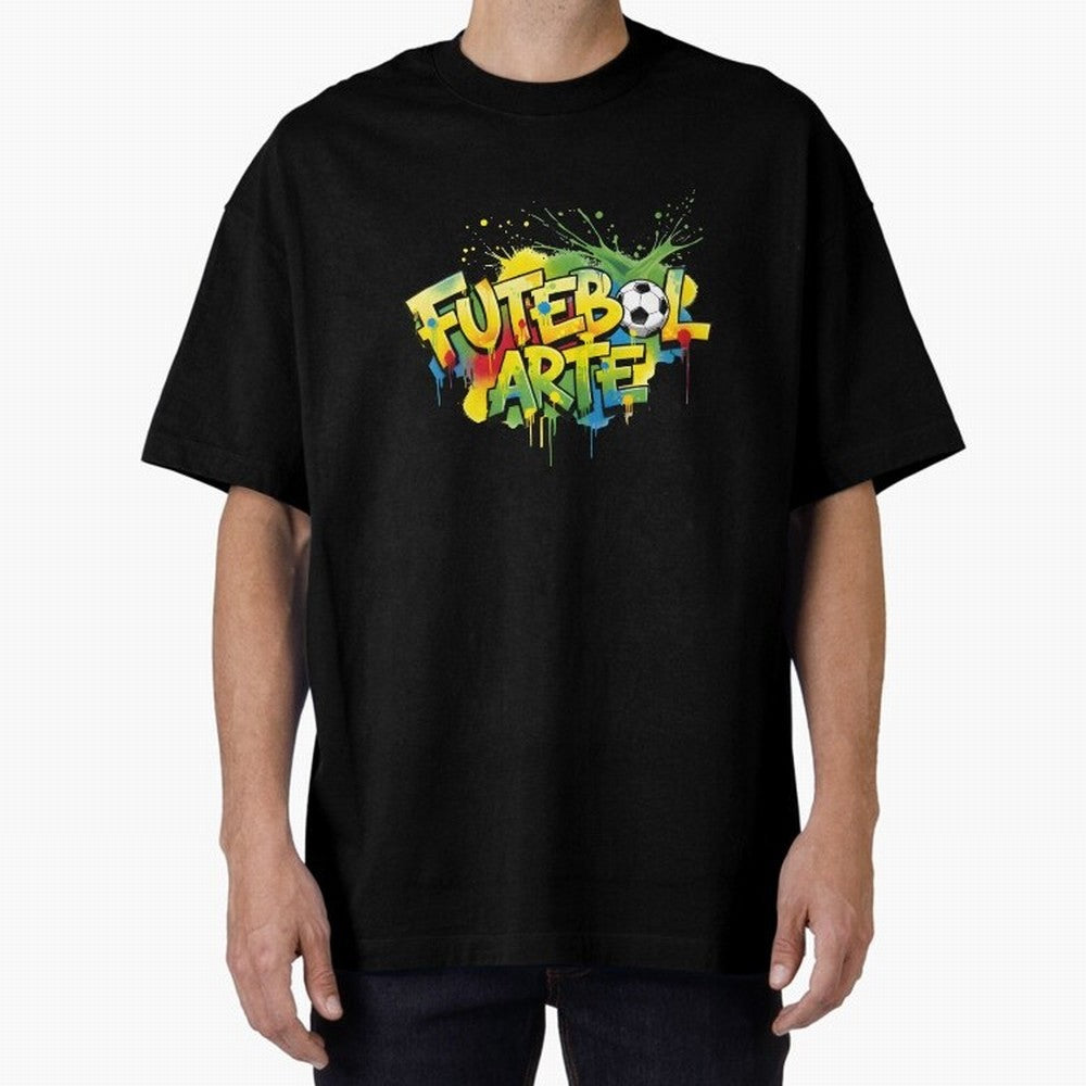 Brazil - World Cup 2026 Oversized T-Shirt Showcase FIFA World Cup 2026 Capturing Cristiano Ronaldo, Haaland and CR7, Portugal Energy, Champion Mindset, Group Stage Buzz, Knockout Tension and Passionate Fan Culture; Great for Watch Parties, Sports