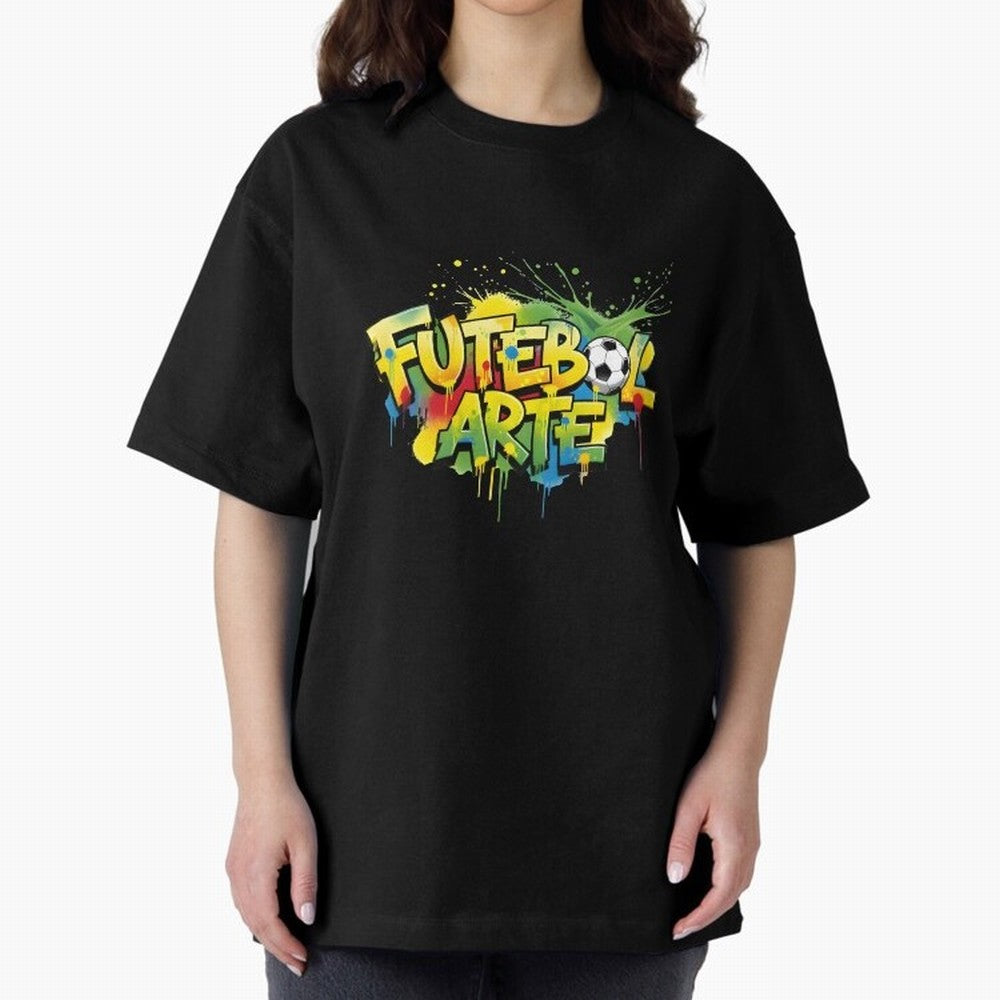 Brazil - World Cup 2026 Oversized T-Shirt Showcase FIFA World Cup 2026 Capturing Cristiano Ronaldo, Haaland and CR7, Portugal Energy, Champion Mindset, Group Stage Buzz, Knockout Tension and Passionate Fan Culture; Great for Watch Parties, Sports