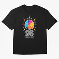 2026 Colorful Soccer Ball USA Canada Mexico 26 Oversized T-Shirt Bring Supporter Culture to Match Day Hype around FIFA World Cup 2026 USA Canada Mexico, Haaland and Mbappe, England, Worldwide Fan Energy, Dramatic Goals, Stadium Lights and
