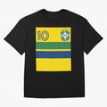 Brazil | 2026 World Cup Fan Apparel Oversized T-Shirt Elevate Match Day Hype around FIFA World Cup 2026 Group Stage, CR7 and Messi, Argentina, France and Brazil, Sports Nostalgia, International Competition, Famous Players and Unforgettable