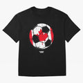 2026 Canada Soccer Fan World Cup Oversized T-Shirt Cheer for FIFA World Cup 2026 Group Stage Highlighting Messi, CR7 and Mbappe, Argentina Energy, Supporter Pride, Iconic Celebrations, Legendary Names and Global Match Day Energy; Made for
