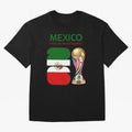 World Cup 2026, IMG 022, MEXICO 001 Oversized T-Shirt Keep the Legacy of Global Football Passion for FIFA World Cup 2026, Highlighting Mbappe and Neymar, Brazil, Fan Favorite Moments, National Team Passion, Big Match Drama and Soccer History;