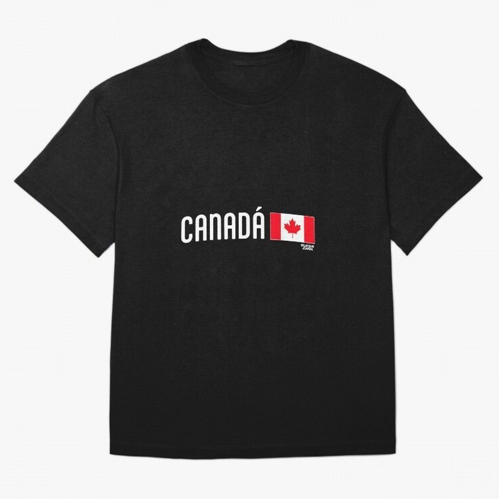 2026 Canada Soccer Fan World Cup Oversized T-Shirt Celebrate the Stars of FIFA World Cup 2026 USA Canada Mexico Spirit, with Argentina and Brazil, Messi, CR7 and Mbappe, Sports Nostalgia, International Competition, Famous Players and Unforgettable