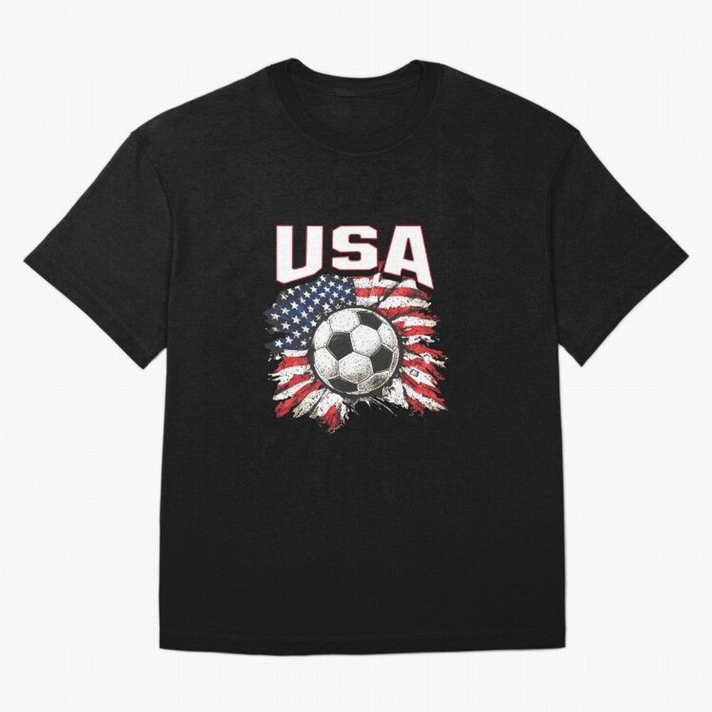 2026 Cup Flag Soccer Pride Fun Family USA Oversized T-Shirt Capture FIFA World Cup 2026 Group Stage Connected to Neymar, Argentina, France and Brazil Energy, Worldwide Fan Energy, Dramatic Goals, Stadium Lights and Championship Celebrations; Ideal