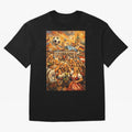 Festival Celebration with Soccer and Beer Oversized T-Shirt Celebrate the Stars of Global Football Passion for FIFA World Cup 2026 USA Canada Mexico, Inspired by Haaland, Spain, Vintage Soccer Flavor, Modern Football Stars, National Flags and Final