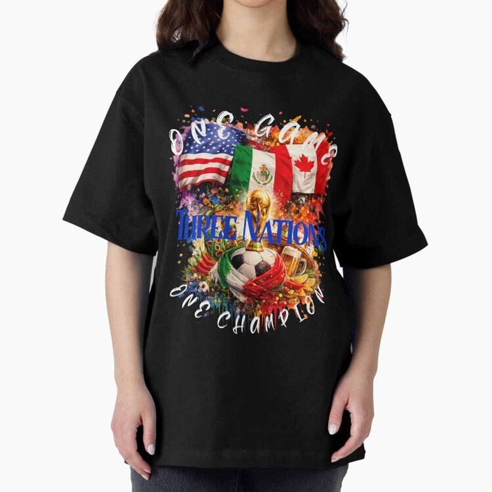2026 World Cup Oversized T-Shirt Fuel the Hype around the FIFA World Cup 2026 Group Stage Journey through Mbappe and Neymar Highlights, England, France and Netherlands Pride, Soccer Culture, Superstar Moments, National Team Dreams and Competitive