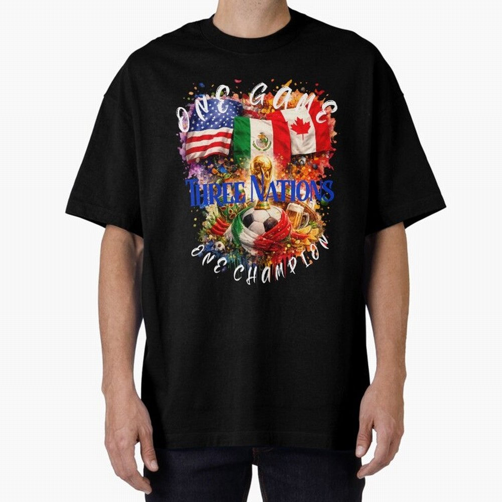 2026 World Cup Oversized T-Shirt Fuel the Hype around the FIFA World Cup 2026 Group Stage Journey through Mbappe and Neymar Highlights, England, France and Netherlands Pride, Soccer Culture, Superstar Moments, National Team Dreams and Competitive