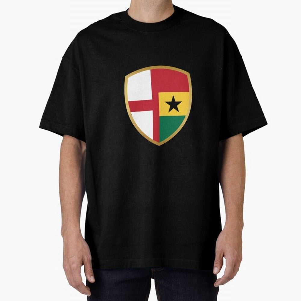 FIFA World Cup - England v Ghana Oversized T-Shirt Keep the Legacy of FIFA World Cup 2026 Highlighting Mbappe and Neymar, Germany Energy, Football History, Final Match Energy, Crowd Noise and Once in a Lifetime Moments; Built for Supporters Chasing