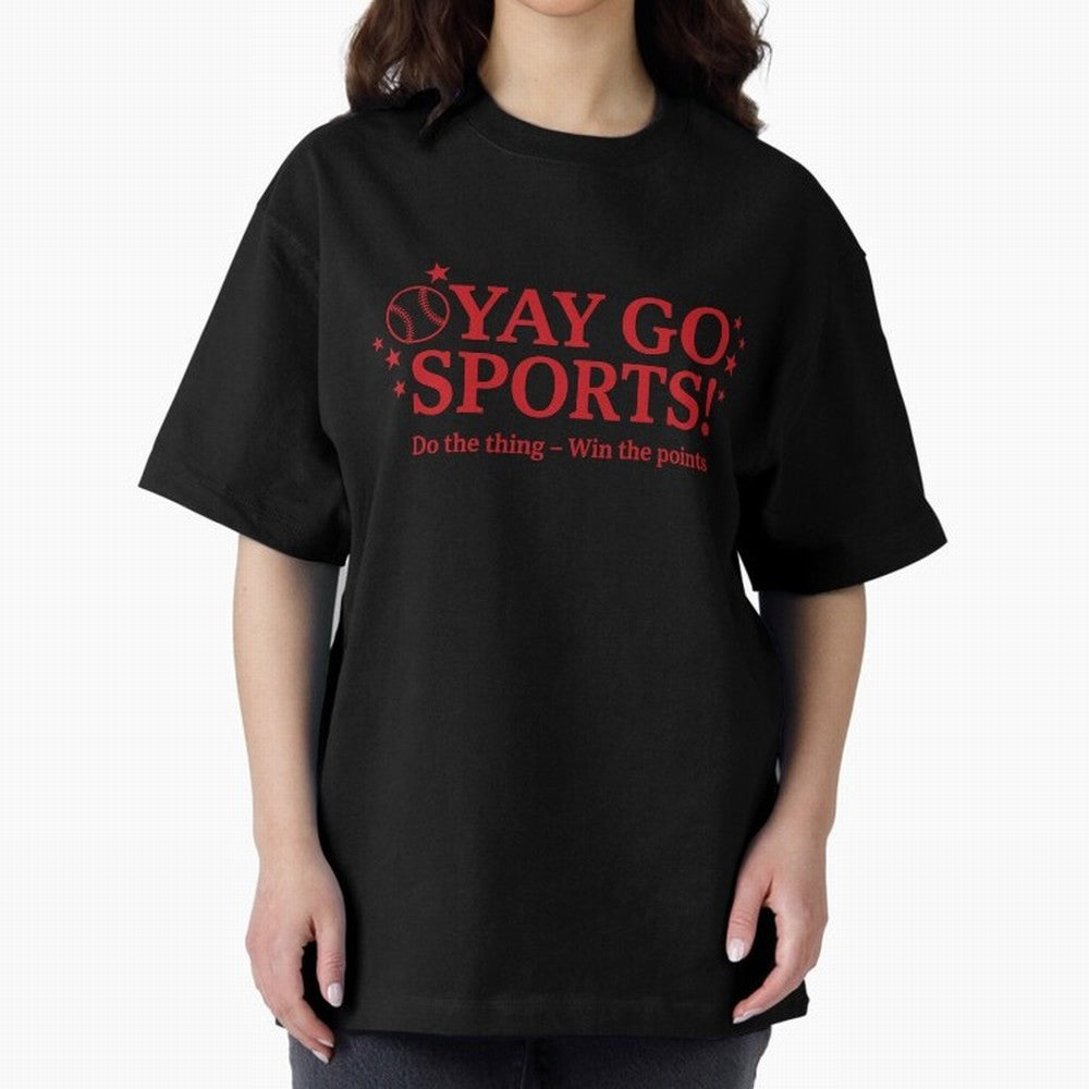 Yay Go Sports Oversized T-Shirt Celebrate Rivalries and Pride in FIFA World Cup 2026 Group Stage for Fans of Messi and Brazil, Bringing Football Passion, Legendary Performances, Festival Vibes and Supporter Community; Ideal for Fans Who Follow