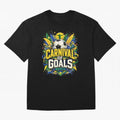 Carnival of Goals Brazil World Cup 2026 tshirt Oversized T-Shirt Follow Every Goal of FIFA World Cup 2026 Group Stage for Fans of Haaland and Mbappe and Brazil, Portugal and Argentina, Bringing Goal Celebration Energy, Supporter Heritage, Football