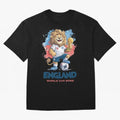 England - World Cup 2026 Oversized T-Shirt Stand Proud for the FIFA World Cup 2026 USA Canada Mexico Journey through Messi and Cristiano Ronaldo Highlights, England and Germany Pride, Football Passion, Legendary Performances, Festival Vibes and