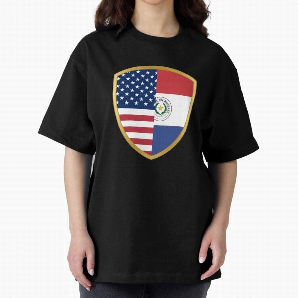 FIFA World Cup -USA v Paraguay Oversized T-Shirt Follow the Final Road of Global Football Passion for FIFA World Cup 2026, Built around Haaland and Mbappe, England, Global Supporter Spirit, Legendary Goals, National Colors and Tournament
