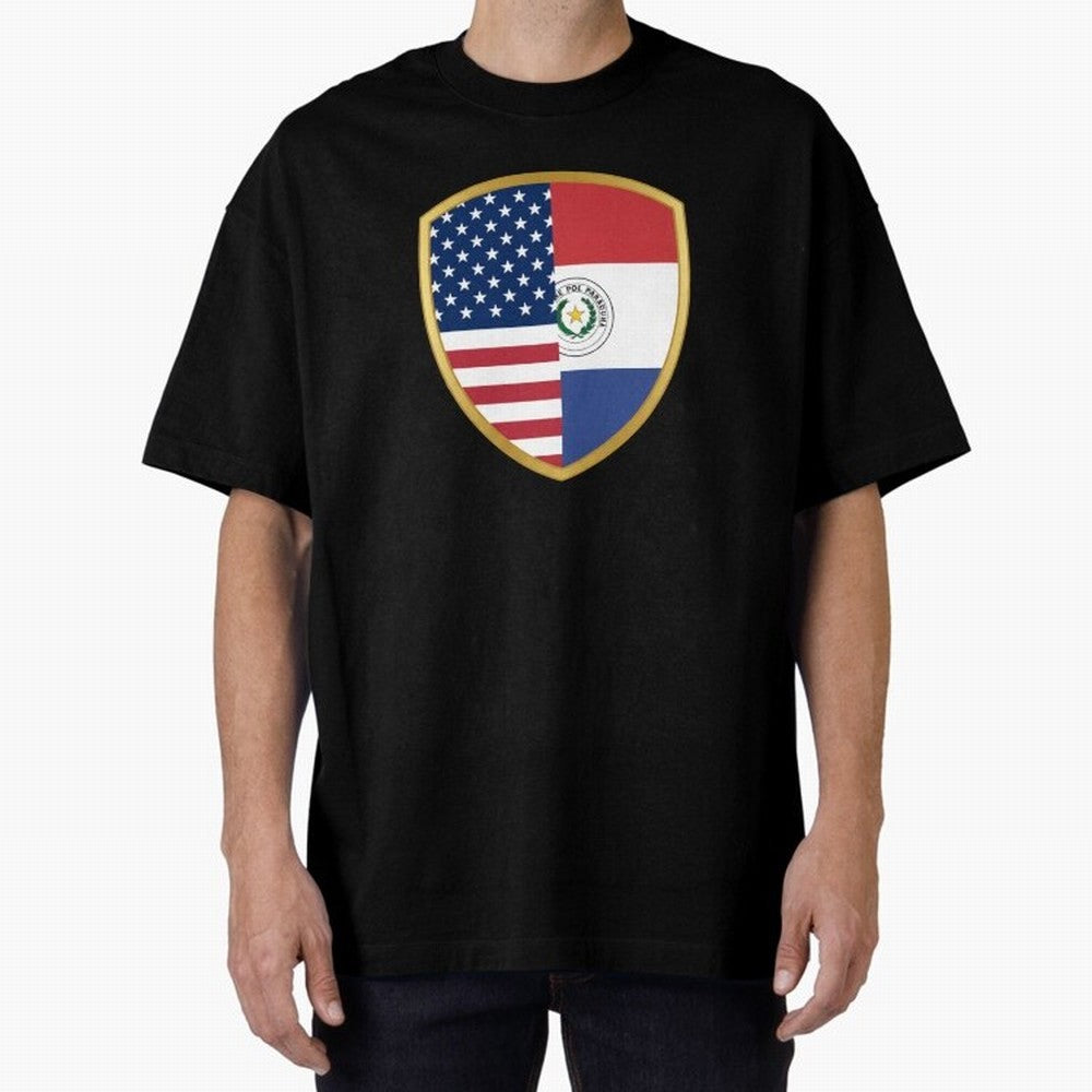 FIFA World Cup -USA v Paraguay Oversized T-Shirt Follow the Final Road of Global Football Passion for FIFA World Cup 2026, Built around Haaland and Mbappe, England, Global Supporter Spirit, Legendary Goals, National Colors and Tournament