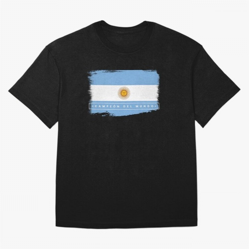 Argentina Campe¨®n del Mundo Oversized T-Shirt Support Your Favorite Stars during Global Football Passion for FIFA World Cup 2026 USA Canada Mexico, Driven by Messi, Neymar and Mbappe, Brazil, Match Day Excitement, Supporter Culture, Golden Goals