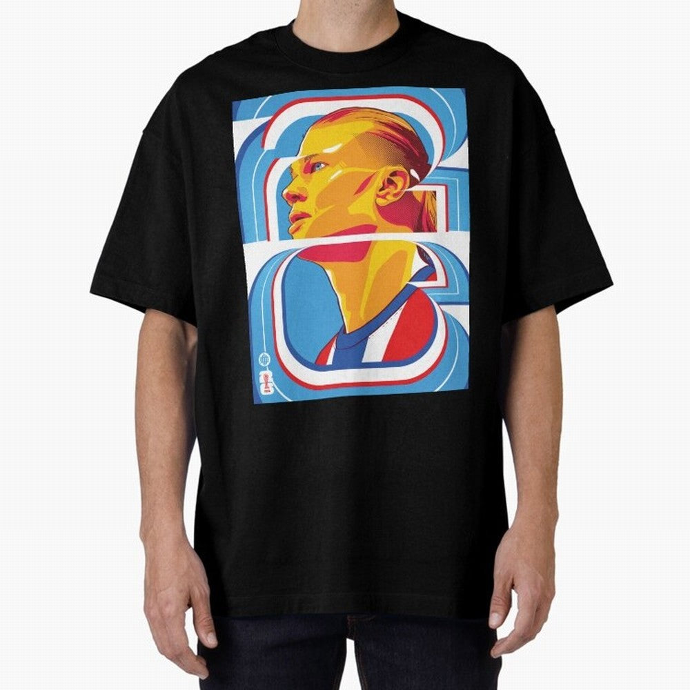 World Cup 2026 Soccer Celebration: United Football Fan Art Oversized T-Shirt Show Passion for the Stars of FIFA World Cup 2026 Group Stage Highlighting Neymar, Germany Energy, Goal Celebration Energy, Supporter Heritage, Football Icons and