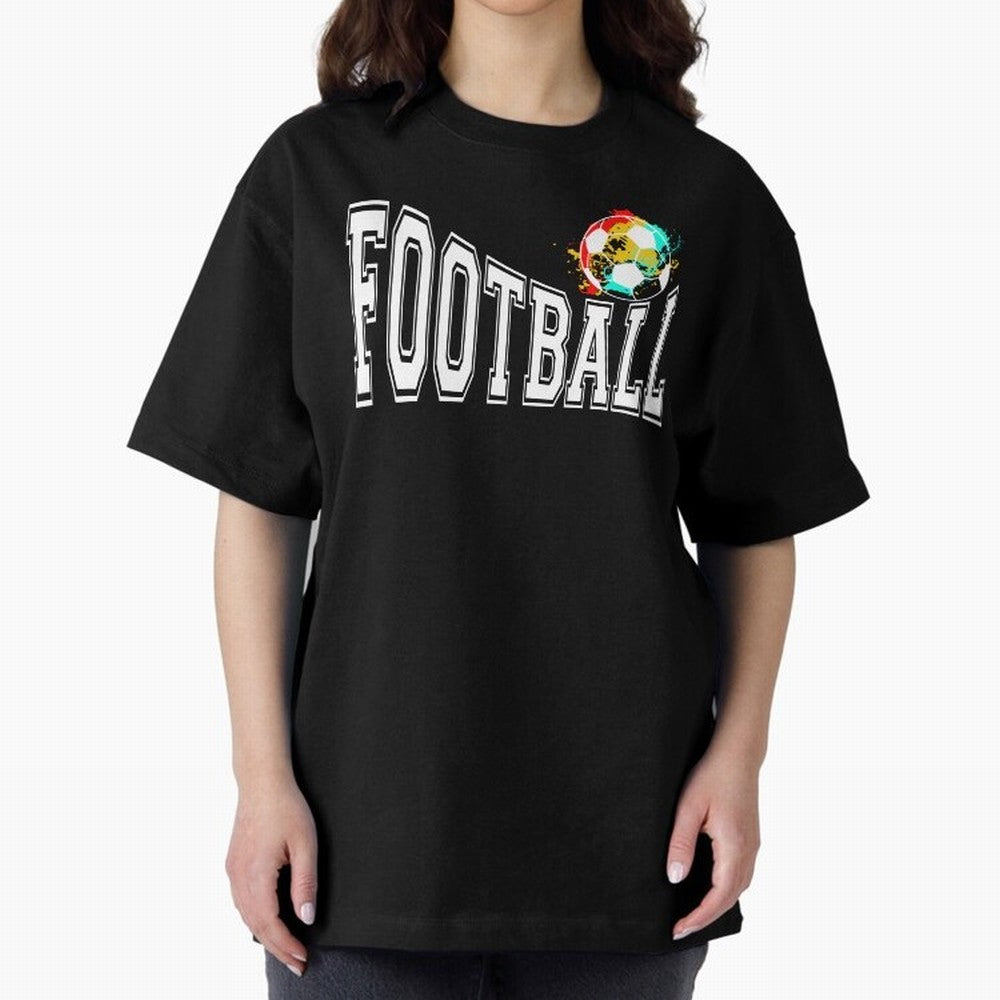 Football World Cup 2026 Oversized T-Shirt Make Every Kick Count in Match Day Hype around FIFA World Cup 2026, Haaland, Portugal, Spain and Germany, Match Day Excitement, Supporter Culture, Golden Goals and Global Football Passion; Great for