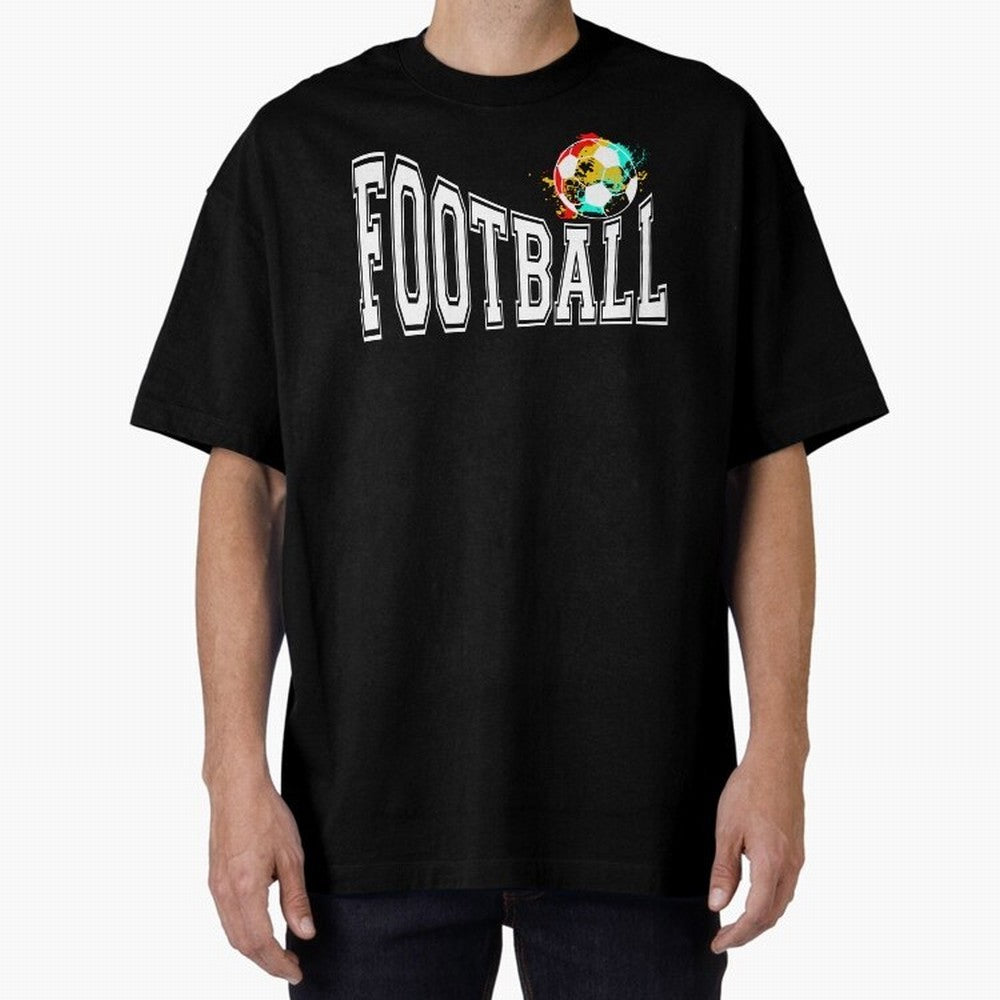 Football World Cup 2026 Oversized T-Shirt Make Every Kick Count in Match Day Hype around FIFA World Cup 2026, Haaland, Portugal, Spain and Germany, Match Day Excitement, Supporter Culture, Golden Goals and Global Football Passion; Great for