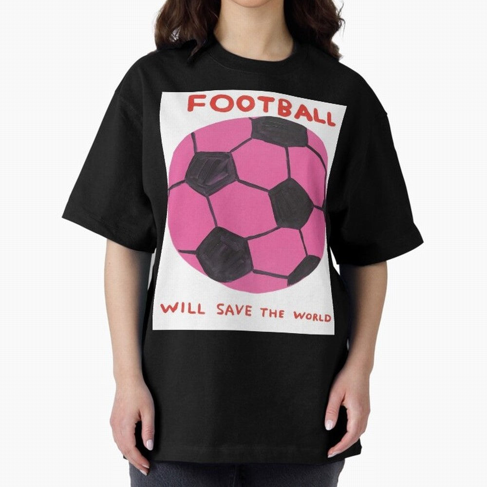 World Cup 2026 Soccer Celebration: United Football Fan Art Oversized T-Shirt Cheer through Every Moment of Global Football Passion for FIFA World Cup 2026 Group Stage, Capturing Messi, England, France and Netherlands, Worldwide Fan Energy, Dramatic