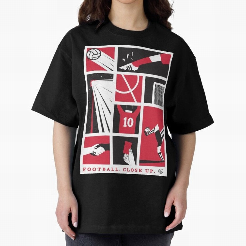 World Cup 2026 Soccer Celebration: United Football Fan Art Oversized T-Shirt Wear the Spirit of Global Football Passion for FIFA World Cup 2026, Made for Neymar, Portugal, Worldwide Fan Energy, Dramatic Goals, Stadium Lights and Championship