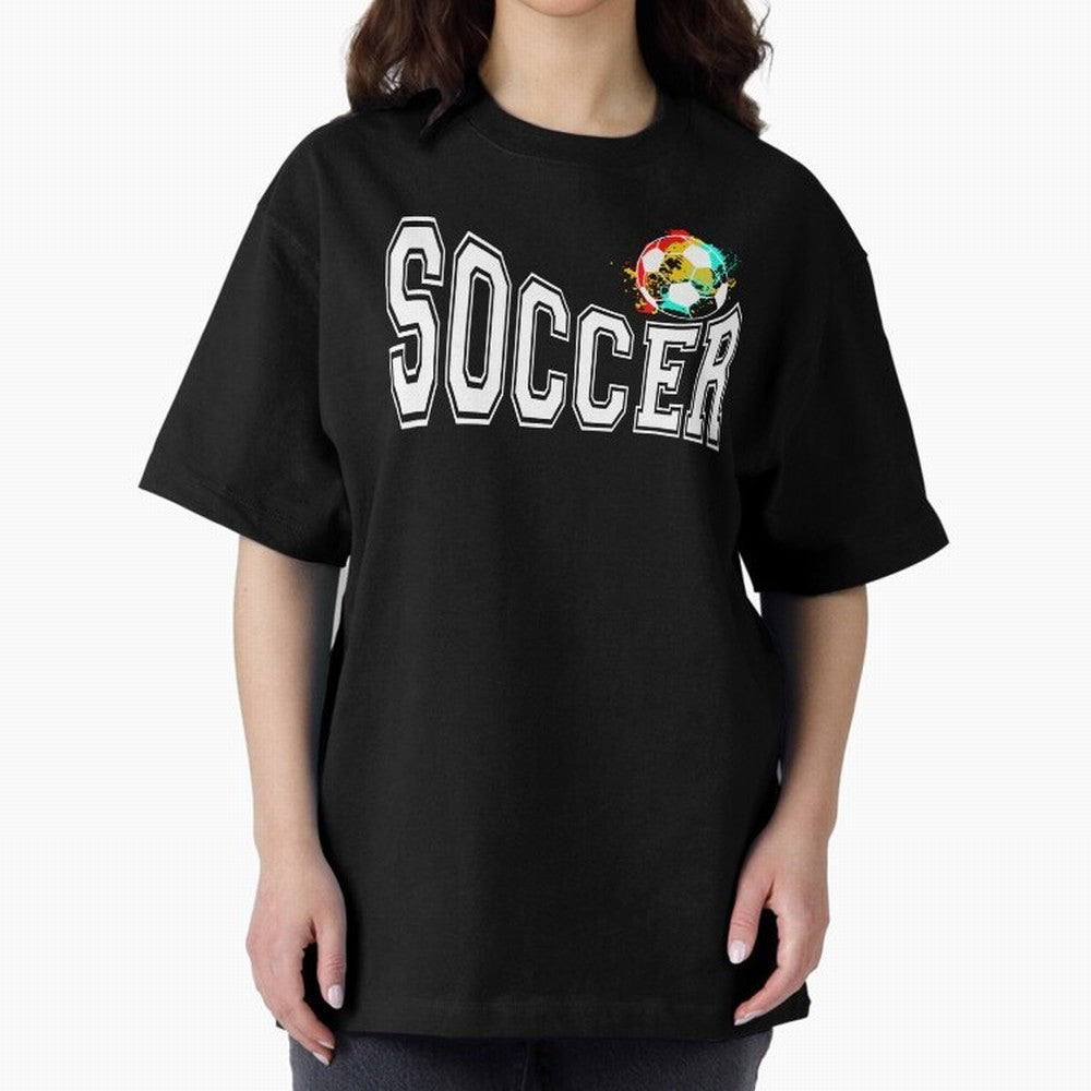 Football World Cup 2026 Oversized T-Shirt Mark the FIFA World Cup 2026 USA Canada Mexico Journey through Mbappe and Neymar Highlights, Netherlands Pride, Vintage Soccer Flavor, Modern Football Stars, National Flags and Final Night Emotion; Perfect