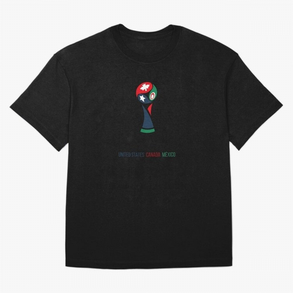 2026 World Cup Oversized T-Shirt Stand Out with Spirit from FIFA World Cup 2026 USA Canada Mexico Spirit, Inspired by Argentina, Neymar, Championship Spirit, Famous Goals, Roaring Crowds and International Football Unity; Perfect for People Who Love