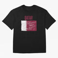 Qatar Oversized T-Shirt Keep Football History Alive during FIFA World Cup 2026 Spirit, Driven by Portugal, Spain and Germany, Haaland and Mbappe, Classic Soccer Heritage, Championship Pressure, Fan Loyalty and International Pride; Great for