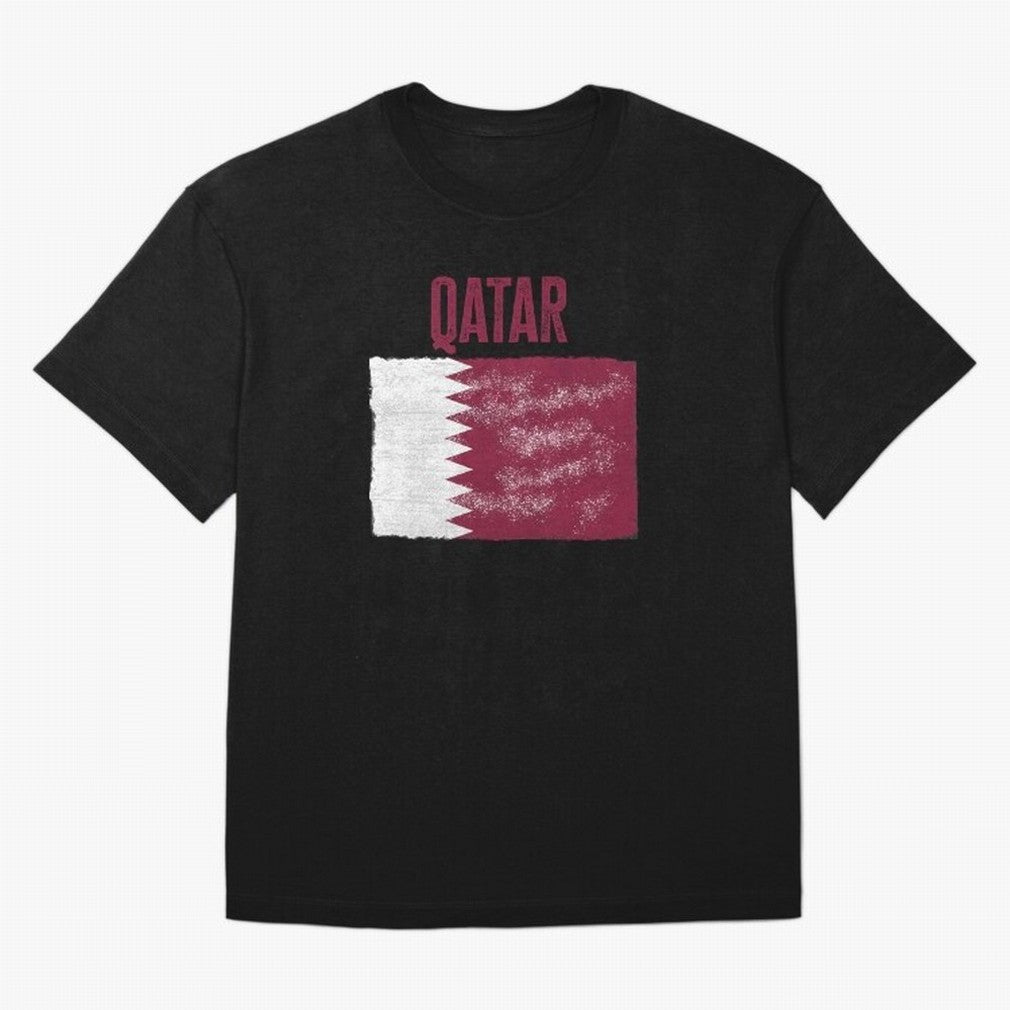 Qatar Oversized T-Shirt Keep Football History Alive during FIFA World Cup 2026 Spirit, Driven by Portugal, Spain and Germany, Haaland and Mbappe, Classic Soccer Heritage, Championship Pressure, Fan Loyalty and International Pride; Great for