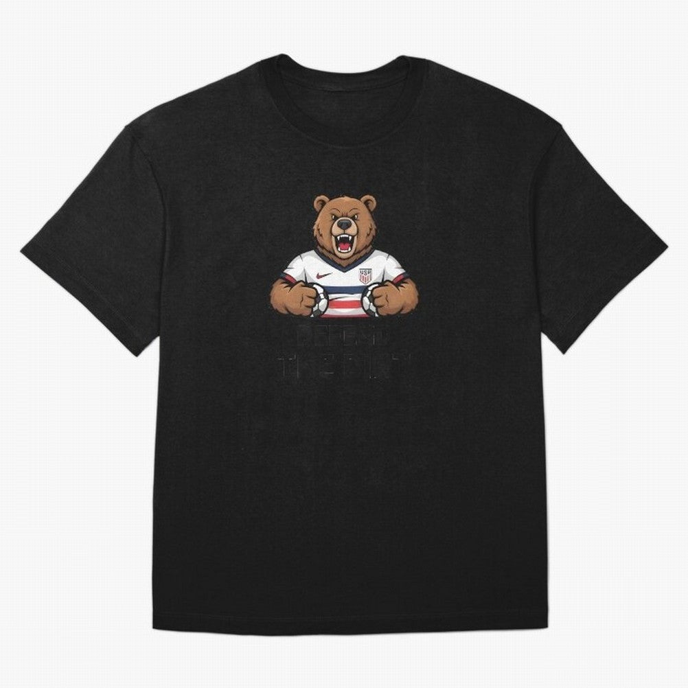 USA - World Cup 2026 Oversized T-Shirt Carry the Dream of the FIFA World Cup 2026 USA Canada Mexico Journey through Haaland Highlights, England Pride, Vintage Soccer Flavor, Modern Football Stars, National Flags and Final Night Emotion; Made for