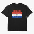 Paraguay Oversized T-Shirt Show Fan Pride Across FIFA World Cup 2026 Group Stage for Fans of Messi and Spain and Netherlands, Bringing Global Supporter Spirit, Legendary Goals, National Colors and Tournament Celebration; Ideal for Football Dads,