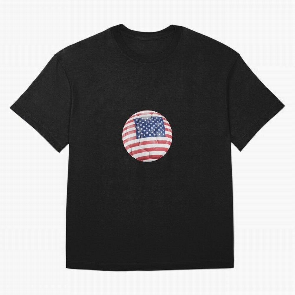 USA Soccer Oversized T-Shirt Honor Champions and Dreams in FIFA World Cup 2026 USA Canada Mexico for Fans of Neymar, Haaland and Cristiano Ronaldo and Portugal, Spain and Germany, Bringing Champion Mindset, Group Stage Buzz, Knockout Tension and
