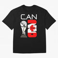 Canada 2026 Soccer World Cup Trophy Canadian Flag Design Oversized T-Shirt Celebrate Soccer Greatness during FIFA World Cup 2026 USA Canada Mexico Connected to Cristiano Ronaldo, Haaland and CR7, Argentina and Brazil Energy, Worldwide Fan Energy,