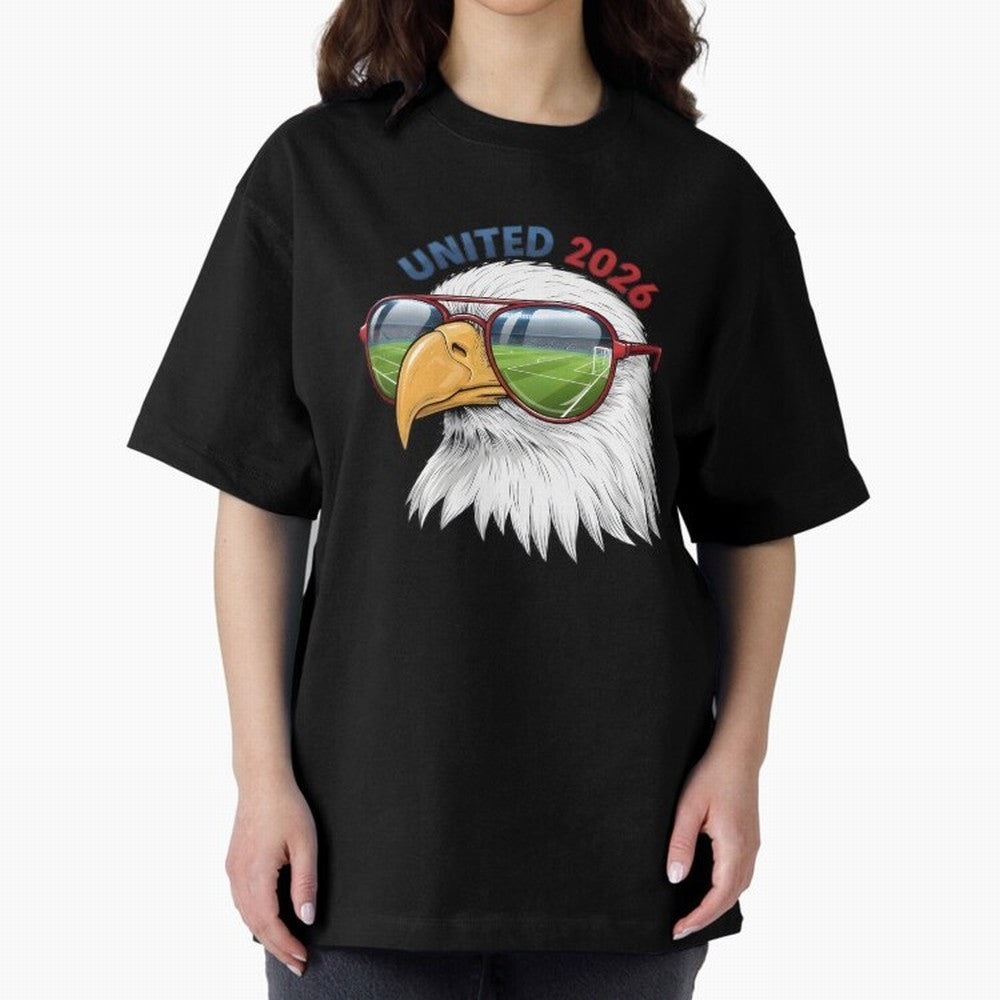 USA - World Cup 2026 Oversized T-Shirt Bring Stadium Energy to FIFA World Cup 2026 Group Stage Connected to Messi, CR7 and Mbappe, Argentina, France and Brazil Energy, Champion Mindset, Group Stage Buzz, Knockout Tension and Passionate Fan Culture;