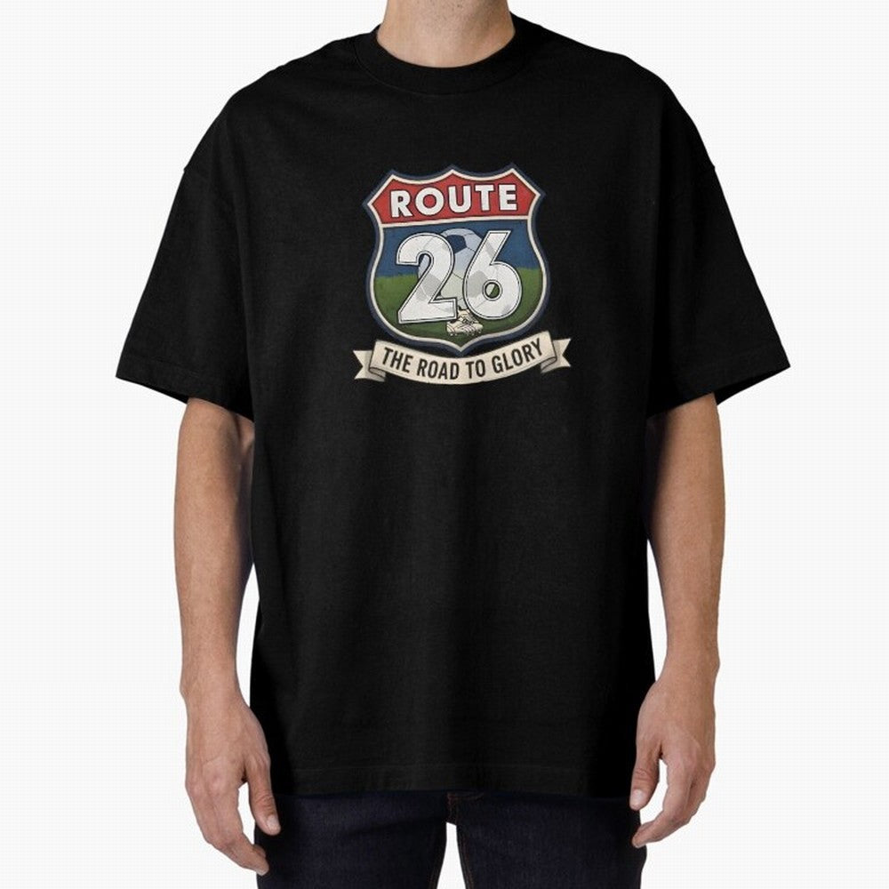 USA - World Cup 2026 Oversized T-Shirt Celebrate Soccer Greatness during FIFA World Cup 2026 Group Stage Spirit, Built around Portugal, Spain and Germany, Cristiano Ronaldo, Retro Football Energy, Iconic Rivalries, Trophy Chase Drama and Stadium