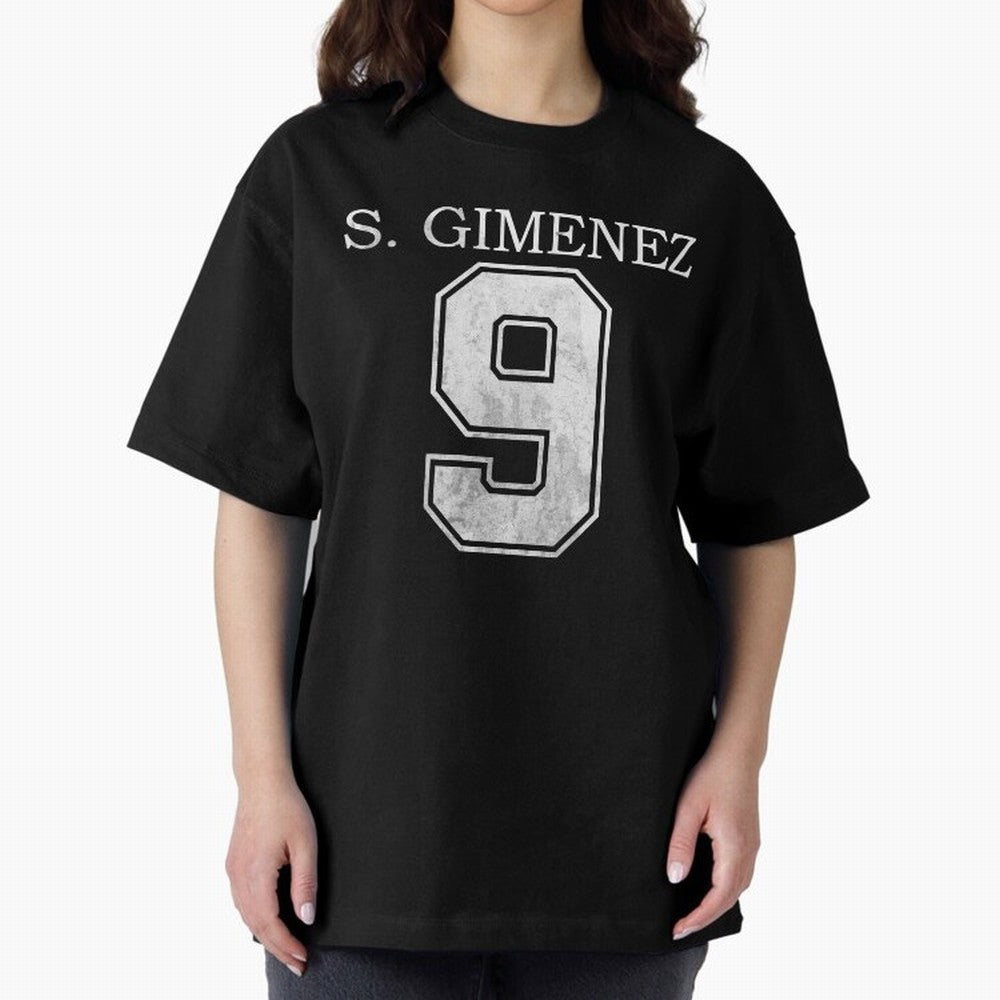 Mexico #9 Soccer Forward Mode Football Fan Oversized T-Shirt Show Up for the Glory of FIFA World Cup 2026 USA Canada Mexico for Fans of Cristiano Ronaldo and Spain, Bringing Championship Spirit, Famous Goals, Roaring Crowds and International