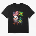 The American eagle and its friend, the Jamaican hummingbird Oversized T-Shirt Wear the Spirit of Match Day Hype around FIFA World Cup 2026 Group Stage, Messi and Cristiano Ronaldo, England, France and Netherlands, Game Day Rituals, Football