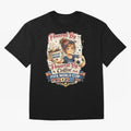 Funny USA Football Design Soccer Mom Powered By Coffee And FIFA World Cup 2026 Oversized T-Shirt Turn Football Passion into Match Day Hype around FIFA World Cup 2026, Haaland, England, Worldwide Fan Energy, Dramatic Goals, Stadium Lights and